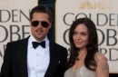 Angelina e Brad ai Globes