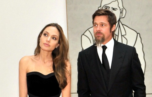 Angelina e Brad al Museo di Arte Contemporanea