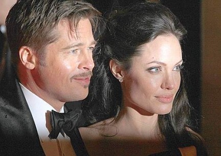Angelina e Brad ai BAFTA