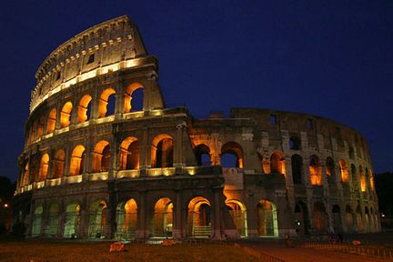 Il colosseo nella Roma antica
