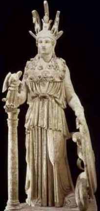Statua di Athena Parthenòs