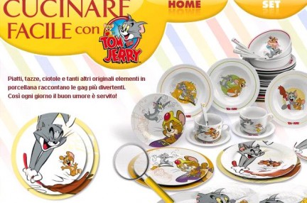 Le porcellane e le ricette di Tom e Jerry in edicola con De Agostini