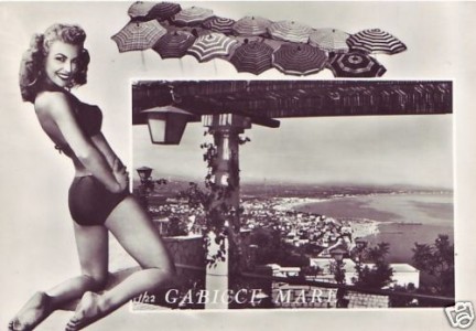 Foto sexy da collezione su cartoline d'epoca