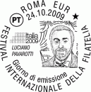 Luciano pavarotti: un francobollo nella giornata della musica