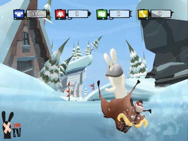 rayman raving rabbids tv party open book