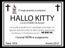Odio Hello Kitty Night Studio 54 con radio 105