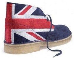 scarpa bandiera inglese