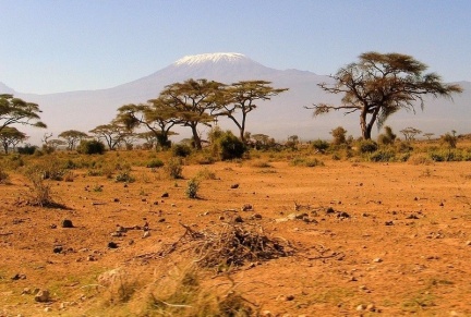 Masai Mara con vista sul Kilimanjaro