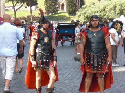 gladiatori in costume
