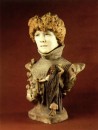 Sarah Bernhardt - Busto di  Jean Leon Gerome (1895)