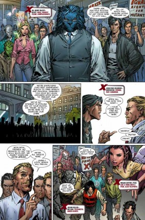 Ecco un'anteprima da Dark Avengers/Uncanny X-Men: Utopia!
