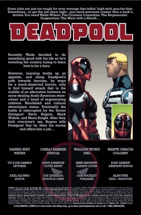 Ecco l'anteprima da Deadpool #28!