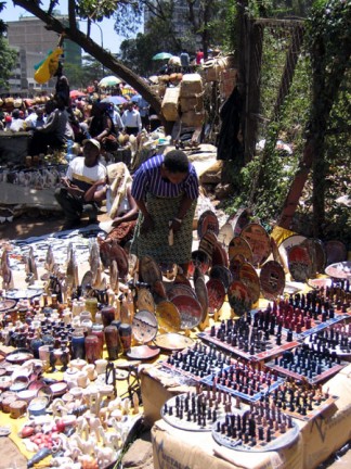 Maasai open market