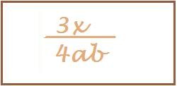 Frazioni algebriche