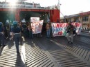 Ancona: Bloccata la Nave dei Rimpatri e il corteo di manifestanti entra nella zona rossa