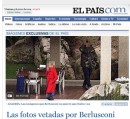 Berlusconi: Nuovi Scatti sul sito di El Pais