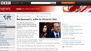 Il Divorzio di Berlusconi fa il giro del mondo