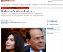 Il Divorzio di Berlusconi fa il giro del mondo