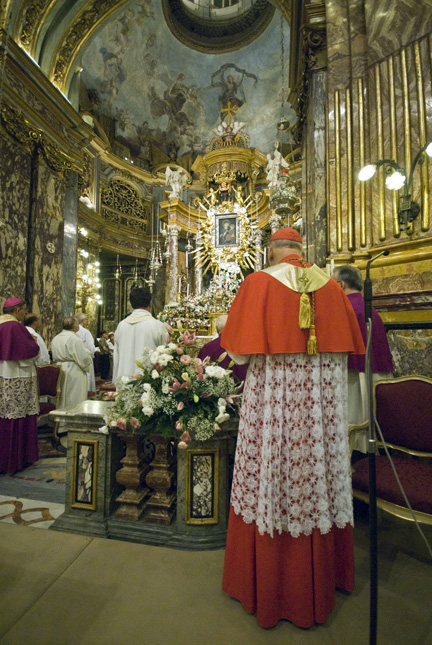 L'Arcivescovo di Torino al Santuario Consolata Torino