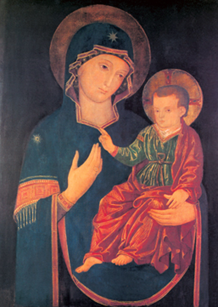 L'immagine della Vergine Consolata