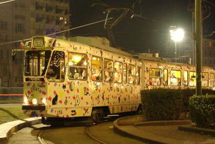 Tram ristorante a Torino