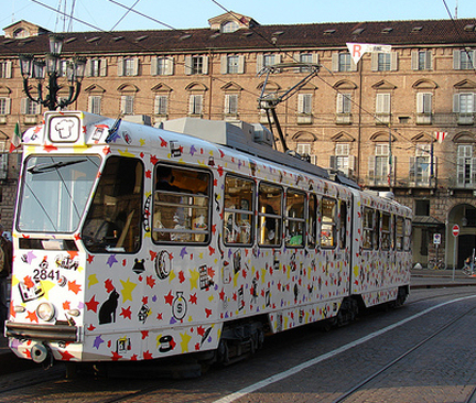 Tram ristorante a Torino