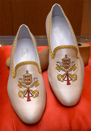 Le scarpe del Papa