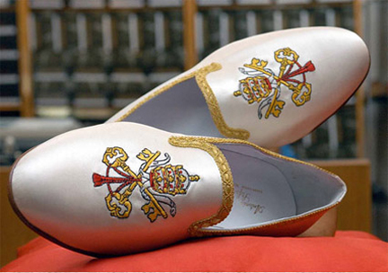 Le scarpe del Papa