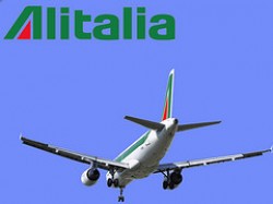 "Aereo in volo Alitalia" 