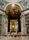Baldacchino Basilica San Pietro opera del Bernini