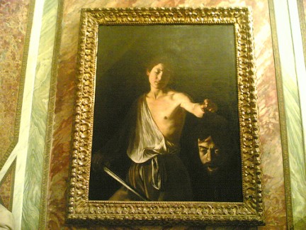 Caravaggio - Davide con la testa di Golia  - Galleria Borghese