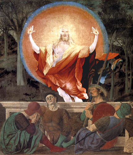 PRIMA Resurrezione di Piero della Francesca