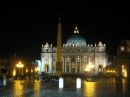 Piazza di San Pietro di notte