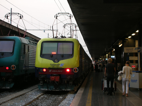 Leonardo Express il treno che porta all'Aeroporto di Fiumicino