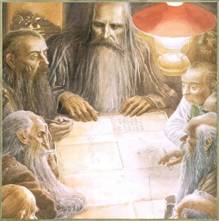 Le illustrazioni di Alan Lee per Lo hobbit