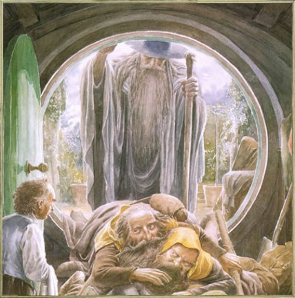 Le illustrazioni di Alan Lee per Lo hobbit