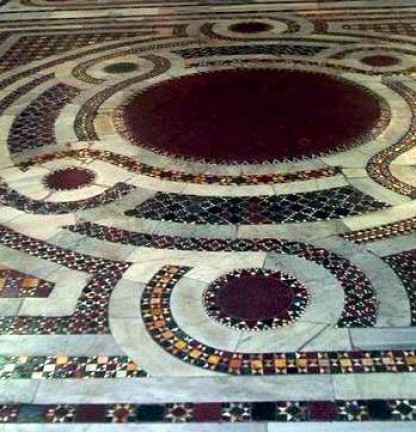 pavimento a mosaico