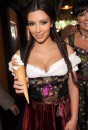 Kim Kardashian all'Oktoberfest