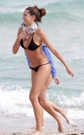 Melissa Satti Splendida in Bikini a Miami Beach
