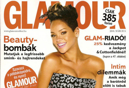 Rihanna sulla Copertina di Glamour