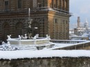 Palazzo Pitti e Piazza Pitti a Firenze