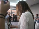 Ashley Greene incontra i fans