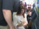 Ashley Greene incontra i fans