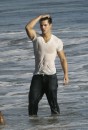 Taylor Lautner a Malibu Beach
