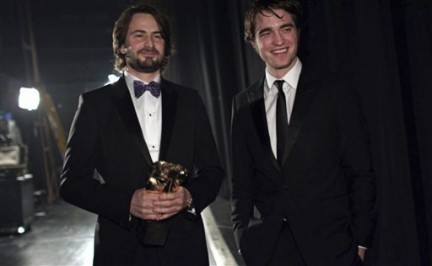 Robert Pattinson: backstage BAFTA