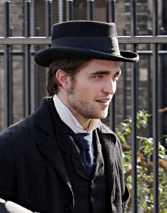 Robert Pattinson: set Bel Ami