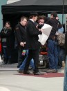 Robert Pattinson: set Bel Ami - Budapest