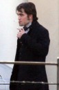 Robert Pattinson sul set di Bel Ami