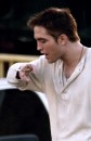 Robert Pattinson sul set di Water for elephants