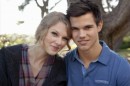 Taylor Lautner: set Valentine's Day